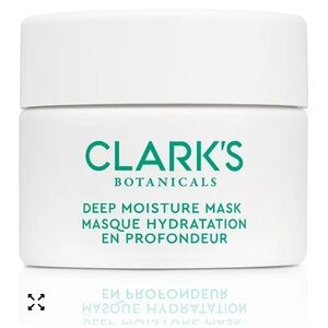Clarks Botanicals Deep Moisture Mask - White with Green Text